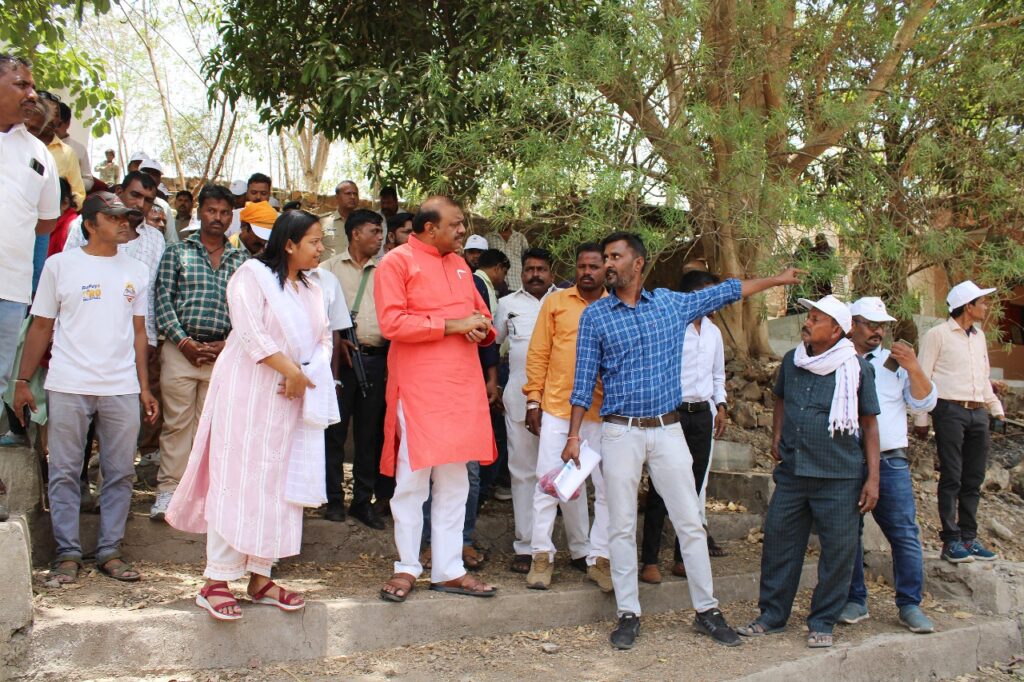દુધમતી નદીને પુન:જીવિત કરવાના પ્રોજેક્ટનો પ્રારંભ કરાવતા સાંસદ શ્રી જસવંતસિંહ ભાભોર