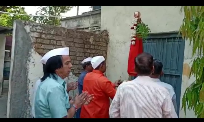 મહારાષ્ટ્ર સમાજ દ્વારા મરાઠી શાળા મા ગુડી પડવા નો કાર્યકરમ યોજ્વામા આવ્યો