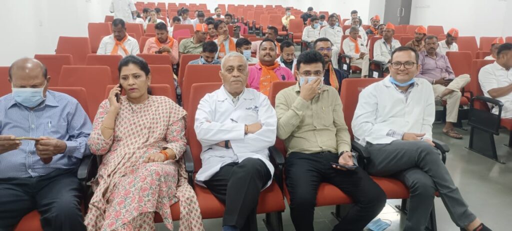 દાહોદ જિલ્લા ભાજપના દરેક કાર્યકર્તા માટે ઝાયડસ મેડિકલ કોલેજ અને હોસ્પિટલ ખાતે CPR તાલીમ કાર્યક્રમ યોજવામાં આવ્યો