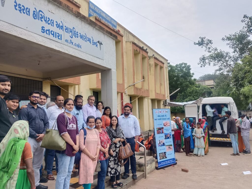 *દાહોદમાં સામૂહિક આરોગ્ય કેન્દ્ર, કતવારા ખાતે “સ્વસ્થ નારી, સશક્ત પરિવાર” અભિયાન અંતર્ગત આરોગ્ય શિબિર યોજાઈ*