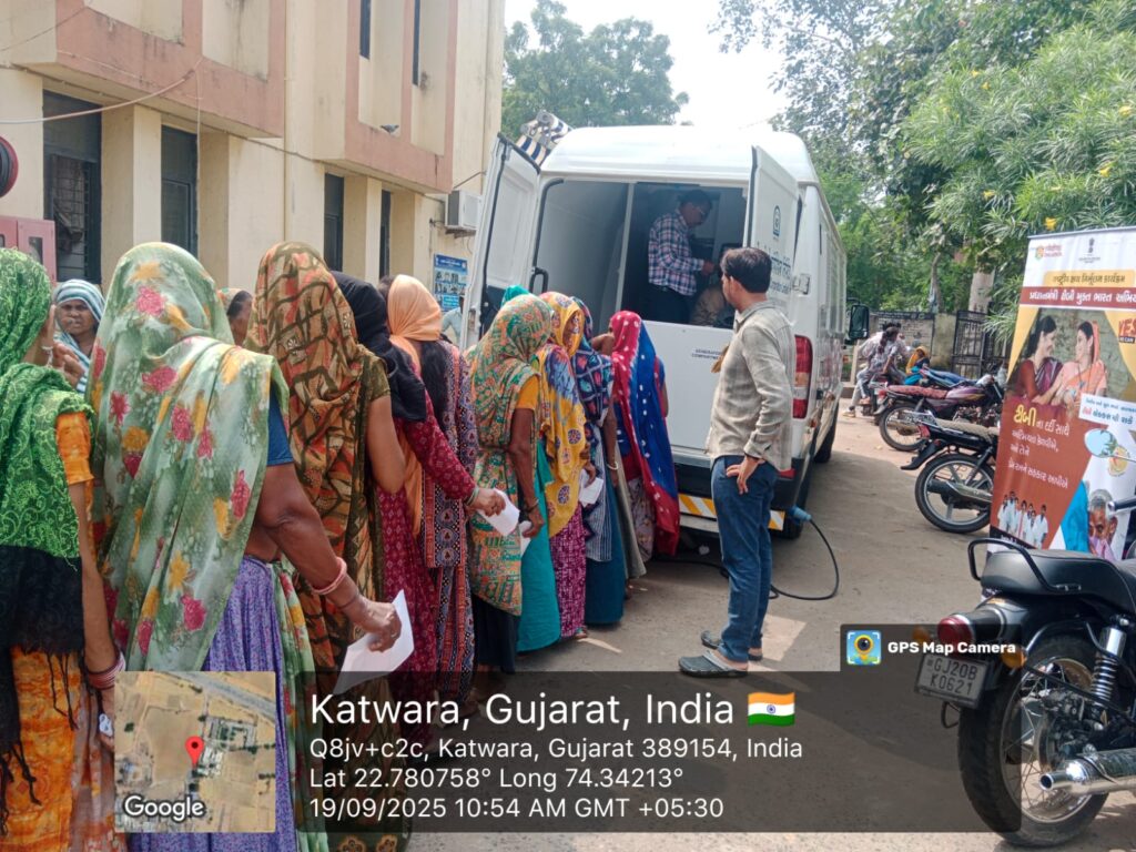 *દાહોદમાં સામૂહિક આરોગ્ય કેન્દ્ર, કતવારા ખાતે “સ્વસ્થ નારી, સશક્ત પરિવાર” અભિયાન અંતર્ગત આરોગ્ય શિબિર યોજાઈ*