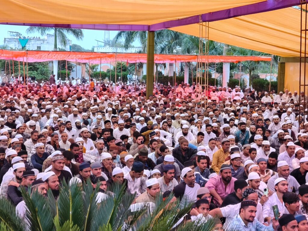 *ફતેપુરામાં મસ્જીદે આયેશાનું ઉદ્ઘાટન પંજાબના શાહી ઈમામ હઝરત મૌલાના મુહમ્મદ ઉસ્માન રહમાની લુધિયાનવી ઉપસ્થિત રહ્યા*