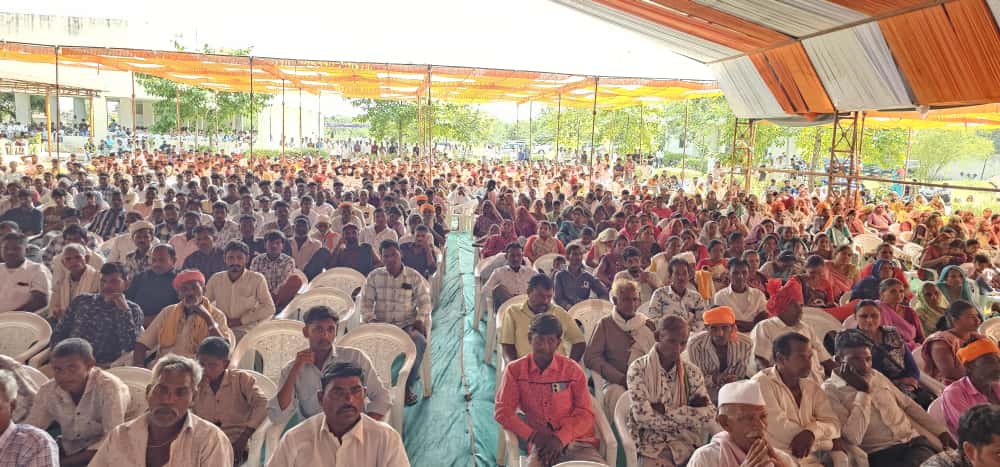 ઝાલોદ વિધાનસભામાં ભગવાન બિરસા મુંડાની 150 મી જન્મજયંતિ નિમિત્તે આવેલ જનજાતિય ગૌરવ યાત્રાનુ ભવ્યાતિભવ્ય સ્વાગત ધારાસભ્ય મહેશભાઇ ભૂરીયા દ્વારા કરવામાં આવ્યું