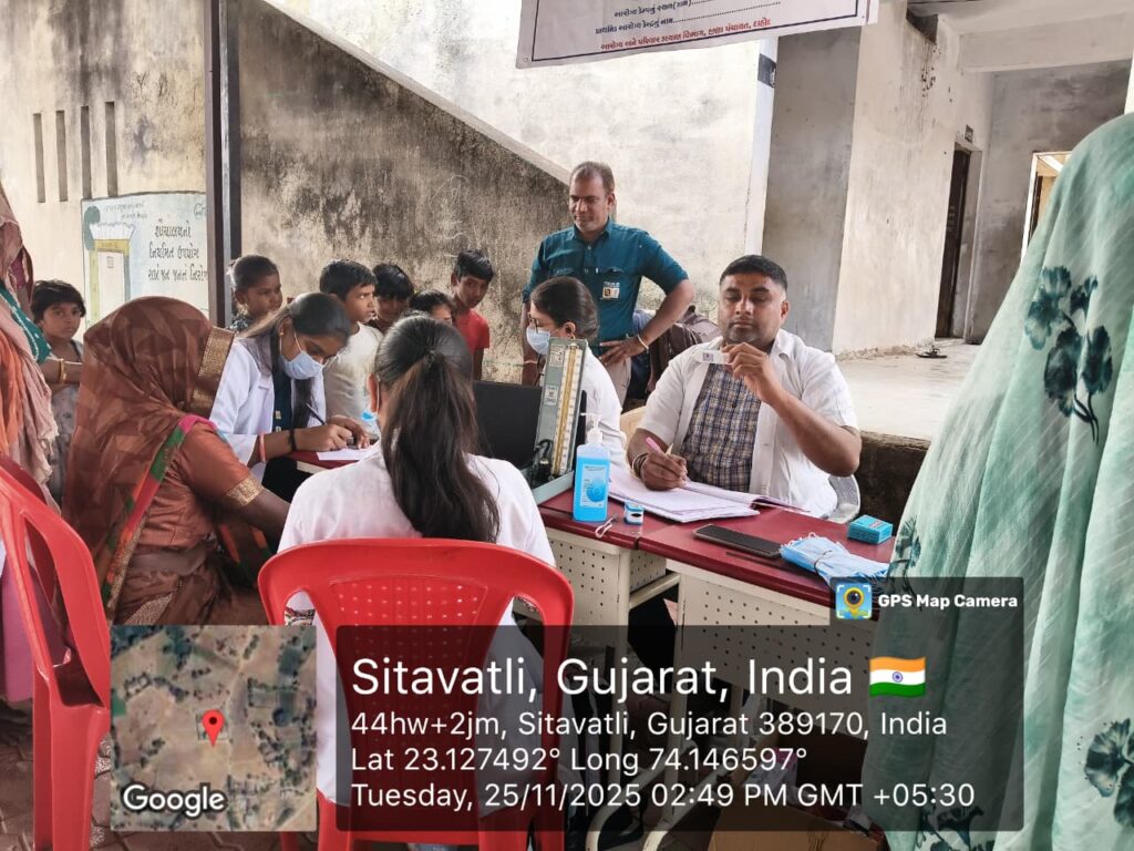 ગામે ગામ આરોગ્ય કિરણ* : *દાહોદ જીલ્લામાં આરોગ્યનું ઉજાસ કિરણ*