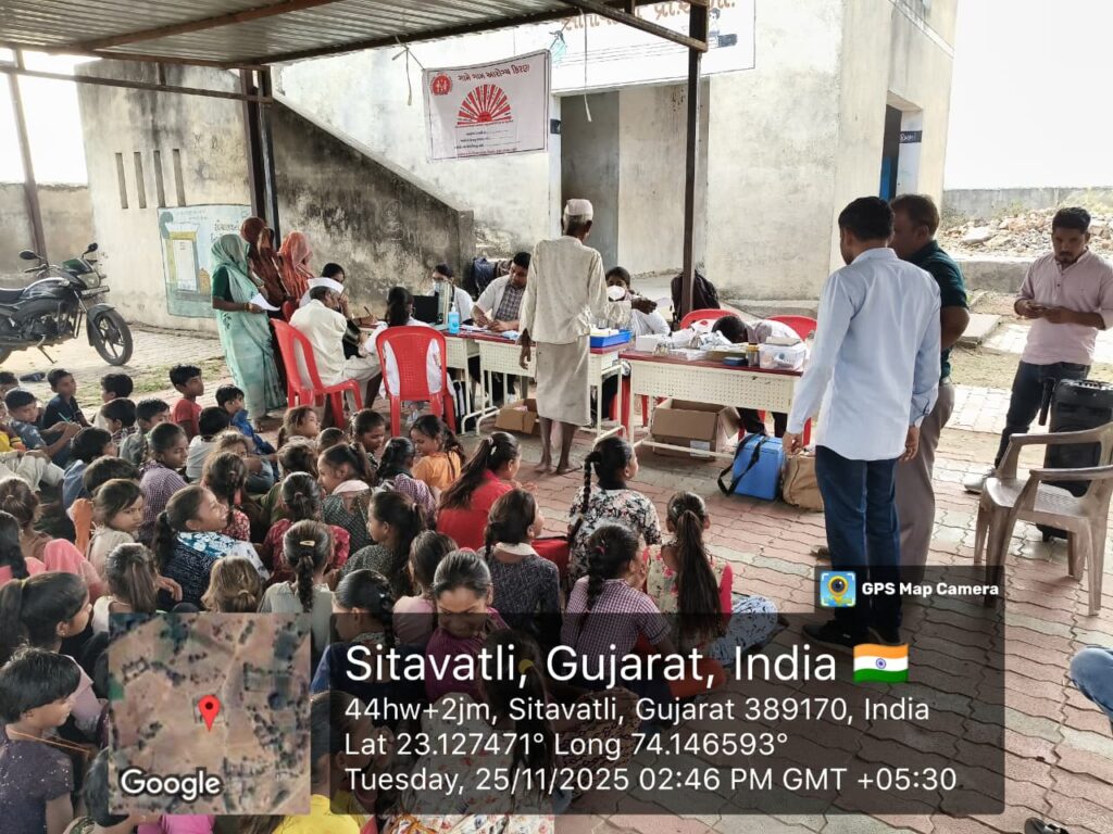 ગામે ગામ આરોગ્ય કિરણ* : *દાહોદ જીલ્લામાં આરોગ્યનું ઉજાસ કિરણ*