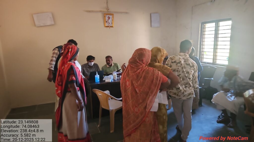 સુખસરના કાળીયા સબ સેન્ટર ખાતે"રાષ્ટ્રીય ક્ષય નિર્મૂલન કાર્યક્રમ"અંતર્ગત શંકાસ્પદ દર્દીઓની તપાસ ઝુંબેશનું આયોજન કરાયું* *જુદી જુદી કેટેગરીના 177 દર્દીઓના એકસ-રે તથા સ્ક્રિનિંગ કરવામાં આવ્યું*