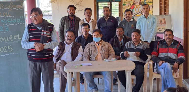  ગરબાડા તાલુકાના ચંદલા  મહાત્મા ગાંધી ઉચ્ચતર ઉત્તર બુનિયાદી આશ્રમ શાળા ખાતે ક્ષય મુક્તિ ભારત અભિયાન અંતર્ગત પ્રોગ્રામ યોજાયો
