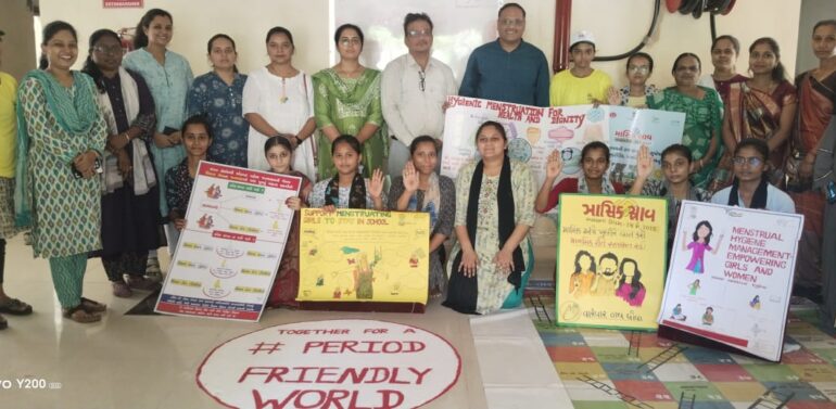  સીંગવડ સબ ડિસ્ટ્રિક્ટ હોસ્પિટલ દેવગઢ બારીયાની નર્સિંગ સ્કુલ ખાતે વિશ્વ માસિક સ્વચ્છતા દિવસની ઉજવણી કરાઈ ..