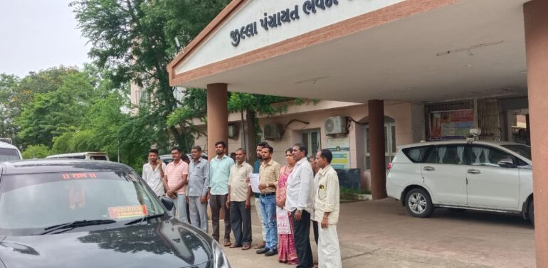  સંજેલી:આપ પાર્ટી દ્વારા મનરેગા યોજનામાં થયેલ કામગીરીની વિજિલન્સ તપાસની માંગ.!!  જિલ્લા વિકાસ અધિકારીને લેખિત રજુઆત કરાઈ..