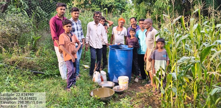  દાહોદ જિલ્લાના વિવિધ ગામોમાં આત્મા પ્રોજેક્ટ દ્વારા યોજાઇ ગાય આધારિત પ્રાકૃતિક ખેતીની તાલીમ*