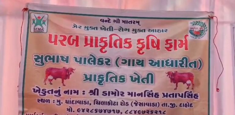  *ટ્રાઈબલ મ્યુઝિયમ દાહોદ ખાતે યોજાઈ રહેલા સશકત નારી મેળામાં પ્રાકૃતિક ખેતીના શાકભાજી અને અનાજના વેચાણ માટે સ્ટોલ લગાવાયા*